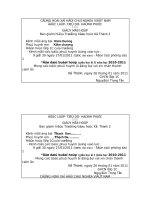 Tài liệu giấy mời họp