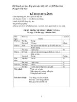 Gián án giao an dầy đủ 36 tuan( cai cach)