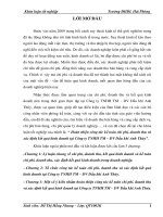 Hoàn thiện công tác kế toán chi phí, doanh thu và xác định kết quả kinh doanh tại công ty TNHH TM – DV dầu khí anh thúy 