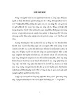 Thiết kế bộ điều khiển trạm 110KV bằng PLC trong nhà máy xi măng HP 