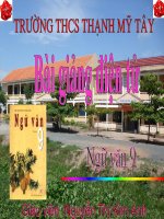 Bài soạn Tiết 98 Các thành phần biệt lập