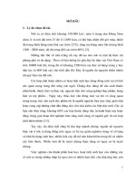 Xác định thành phần hoá học của tinh dầu nụ cây trám đen (canarium nigrum) 