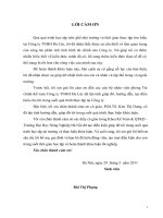 Phân tích tình hình tài chính của công ty TNHH đa lộc