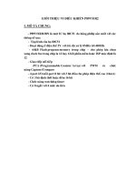 Tài liệu GIỚI THIỆU VI ĐIỀU KHIỂN P89V51R2 docx
