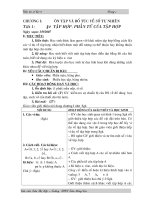 Bài giảng số học 6 (t1-t6)