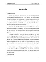 Một số giải pháp phát triển hoạt động gia công may mặc xuất khẩu ở công ty TNHH doosol việt nam 