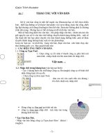 Tài liệu Giáo trình Illustator - Bài 7 doc