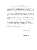 “ Phân tích tình hình huy động vốn tại Ngân hàng Thương mại Cổ phần Sài Gòn – Hà Nội chi nhánh Cần Thơ ”