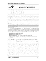 Tài liệu Open channel hydraulics for engineers. Chapter 4 non uniform flow ppt