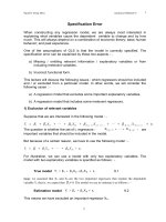 Tài liệu Specification Error docx