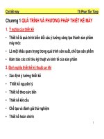 Tài liệu Chương 1: Quá trình và phương pháp thiết kế máy doc