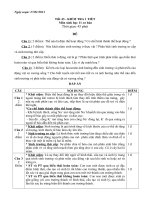 Tài liệu kiem tra 45'''' ky II