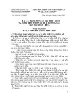 Tài liệu Nhiệm vụ GD Tiểu học của Sở 10-11