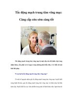 Tài liệu Tắc động mạch trung tâm võng mạc: Càng cấp cứu sớm càng tốt pptx