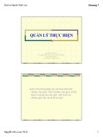 Tài liệu Quản lý thực hiện ppt
