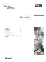 Tài liệu Training and certification doc