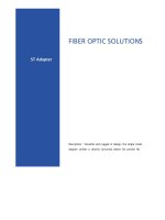 Tài liệu Datasheet - FO - ST Adapter docx