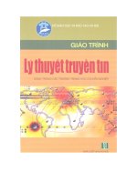 Giáo trình lý thuyết truyền tin 