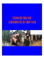 Tài liệu Climate change and impacts in Viet Nam pptx
