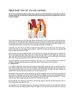 Tài liệu Nghệ thuật “móc túi” của các marketer doc