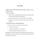 Đề tài chế tạo vật liệu (bán thấm nước) từ polymercomposte   sợi vải vụn và sợi sơ dừa 