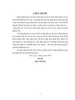 Dòng họ phan ở đất đông thành từ thế kỷ XV đến thế kỷ XX 