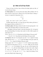 Một số vấn đề về trường chia đường tròn 