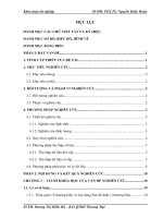 Xây dựng bản đồ định vị các thương hiệu viễn thông về dịch vụ internet đối với khách hàng cá nhân ở thành phố huế cho công ty cổ phần viễn thông FPT chi nhánh huế 