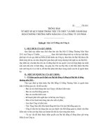Tài liệu TÀI LIỆU 5: MẪU THÔNG BÁO QUY ĐỊNH TỔ CHỨC VÀ ĐIỀU HÀNH ĐẠI HỘI CỔ ĐÔNG docx