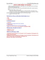 Tài liệu Giáo trình Maple pptx