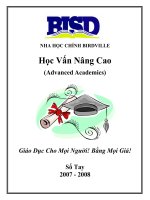 Tài liệu Học vấn nâng cao doc