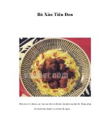 Tài liệu Bò Xào Tiêu Đen pdf