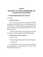 Tài liệu THỨC ĂN VÀ NUÔI DƯỠNG BÒ SỮA - Chương 5 pdf