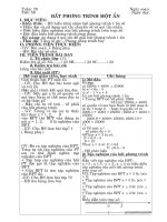 Gián án Giáo án Đại 8 - Tuần 29 - 3 cột