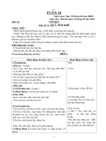 Tài liệu Tuần 24 giáo án chuẩn