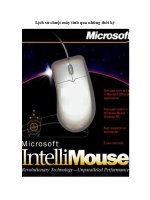 Tài liệu Lịch sử chuột máy tính qua những thời kỳ docx