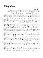 Tài liệu Bài hát vắng cha - Quốc An (lời bài hát có nốt) pptx