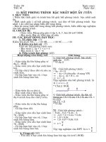 Gián án Đại 8 - Tuần 30 - 3 cột