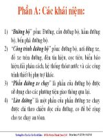 Bài giảng luật giao thông