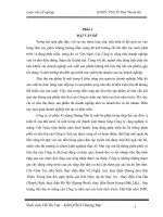 Thực trạng và giải pháp hoàn thiện công tác tiêu thụ sản phẩm xi măng của công ty cổ phần xi măng hoàng mai 