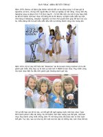 Bài soạn Ban nhạc ABBA huyền thoại