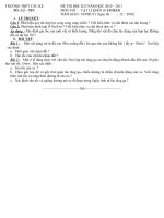 Bài giảng de thi lop 10 CB