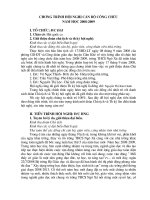 Gián án chương trình hội nghị cán bộ viên chức