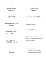 Thế giới nghệ thuật truyện ngắn trần thùy mai 