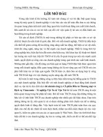 Hoàn thiện tổ chức công tác kế toán tài sản cố định tại chi nhánh công ty cổ phần đầu tư thương mại và dịch vụ vinacomin – xí nghiệp vật tư & vận tải 