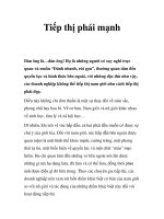 Tài liệu Tiếp thị phái mạnh pptx