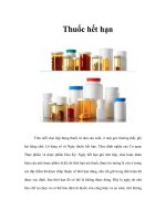 Tài liệu Thuốc hết hạn pdf