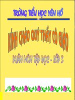 Tài liệu Tập đọc : Cảnh đẹp non sông