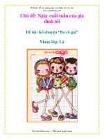 Tài liệu Chủ đề: Bác nông dân vui tính - Cân và đong docx