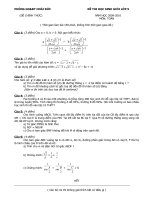 Bài soạn Đề ĐA thi HSG toán 9 tỉnh HD